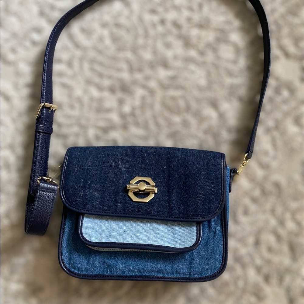 Talbots denim purse